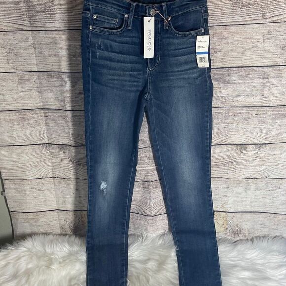 Ella Moss Piper High Rise Skinny Crop Jeans NWT Sz 25 - Picture 3 of 15